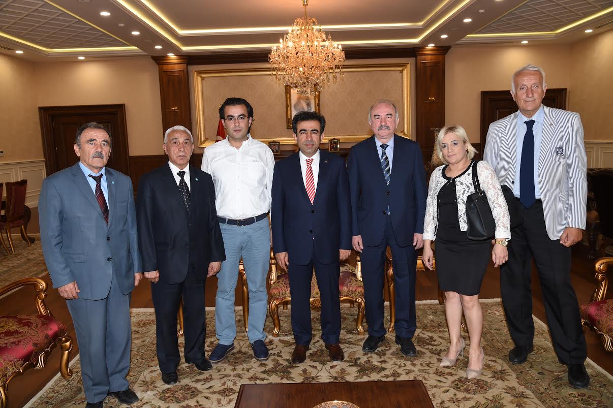 DSP İL YÖNETİMİNDEN GÜZELOĞLU’NA NEZAKET ZİYARETİ
