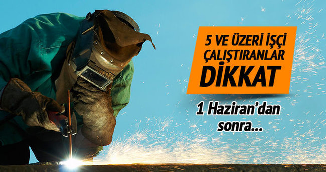 DİKKAT !. 5 ve üzerinde işçi çalıştıranlar maaşları bankaya yatıracak
