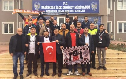 Başiskele Beşiktaşlılar Derneği’nden İlçe Emniyet Müdürüne Taziye ziyareti