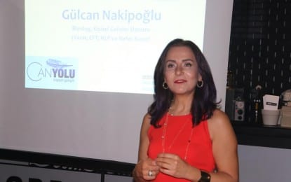 Gülcan Nakipoğlu ilk kitabını tanıttı