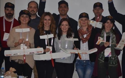 Hızır Reis Ortaokulu Seka Bilim Merkezinde ”Model Uçak” kursu verdi