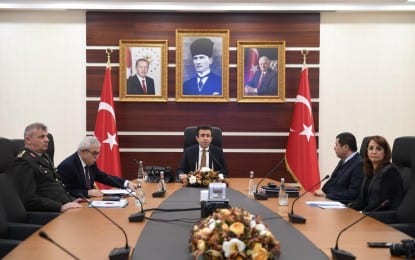 Vali Hasan Basri Güzeloğlu, 16 Nisan 2017 tarihinde yapılacak olan Anayasa değişikliği  ile ilgili basın açıklaması gerçekleştirdi