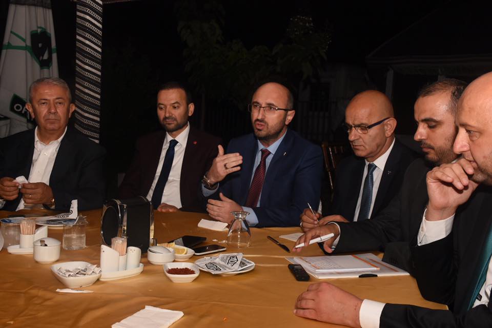 Büyük Birlik Partisi İl Başkanlarına İftar Verdi