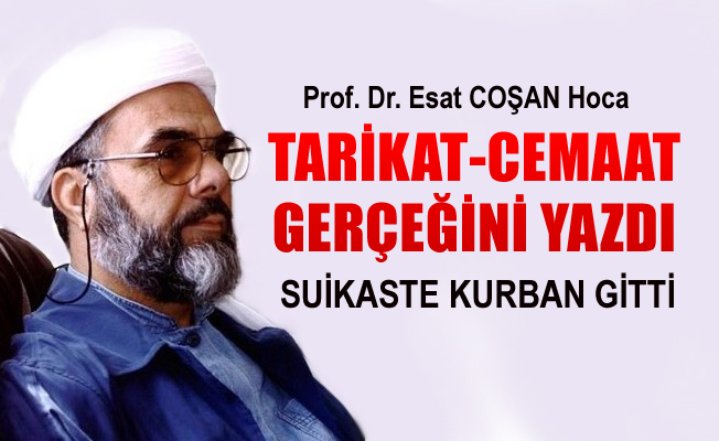 Tarikat-Cemaat gerçeğini yazdı, suikaste kurban gitti