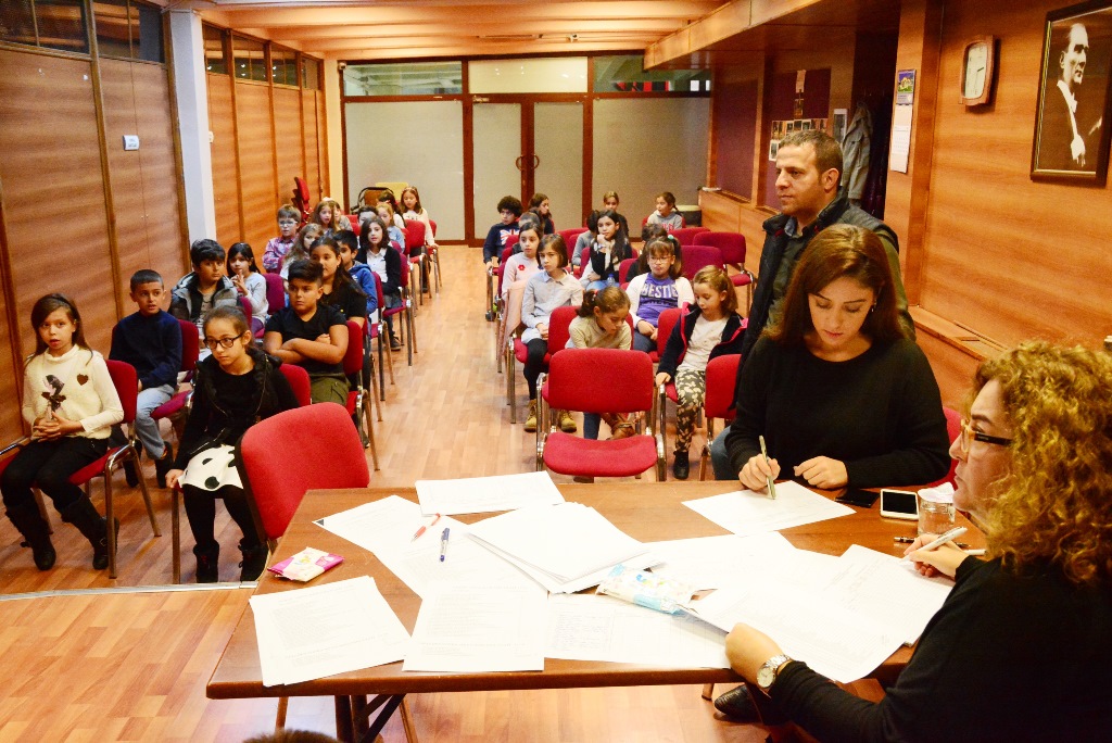 İl Kültür ve Turizm Müdürlüğü Çoksesli Çocuk Korosu Seçme Sınavları hafta sonu yapıldı