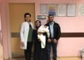 Derince Eğitim ve Araştırma Hastanesi Alikahya Yerleşkesinde doğuştan yemek borusu olmayan bir günlük bebeğe yeni yemek borusu yapıldı