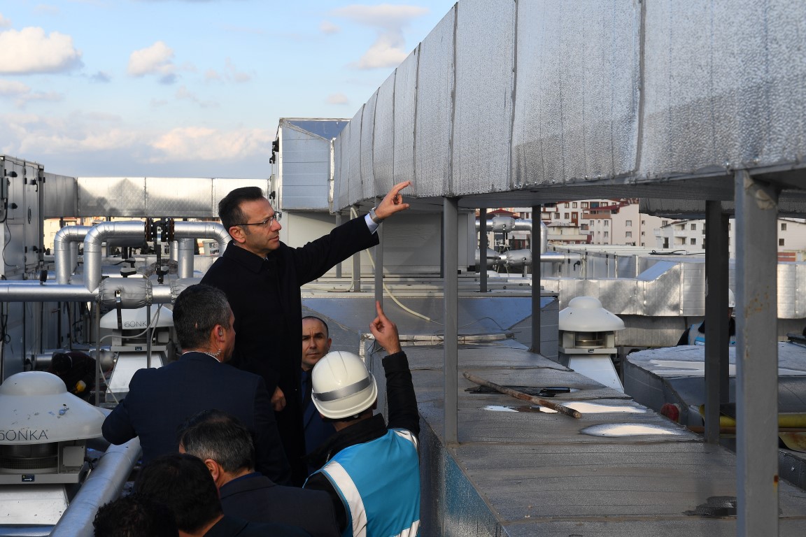 Vali Aksoy, Gebze Fatih Devlet Hastanesi İnşaatında İncelemelerde Bulundu