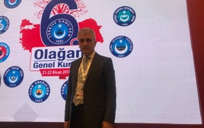 Çeker,Türkiye Kamu Sen Genel Başkanlığına  aday gösterildi