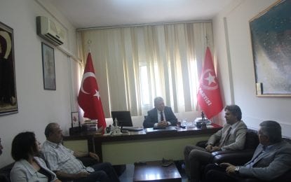 Kızılay İzmir Şube Yönetim Kurulu Vatan Partisi İl Başkanlığını Ziyaret Etti