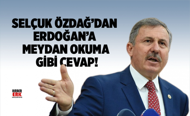 AK Parti’li eski vekil Selçuk Özdağ’dan, Erdoğan’a meydan okuma gibi cevap!
