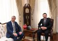 Sakarya Büyükşehir Belediye Başkanı Ekrem Yüce, Valimiz Sayın Hüseyin Aksoy’u ziyaret etti