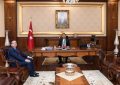 Körfez Kaymakamı Gürsoy Osman Bilgin, Vali Hüseyin Aksoy’u Ziyaret Etti