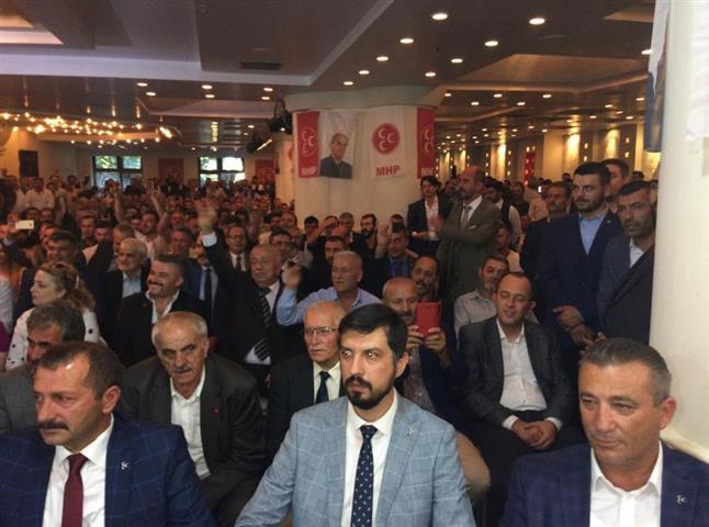 İYİ Parti, Saadet ve Büyük Birlik Partisi’nden 2 bin 500 kişi MHP’ye katıldı!