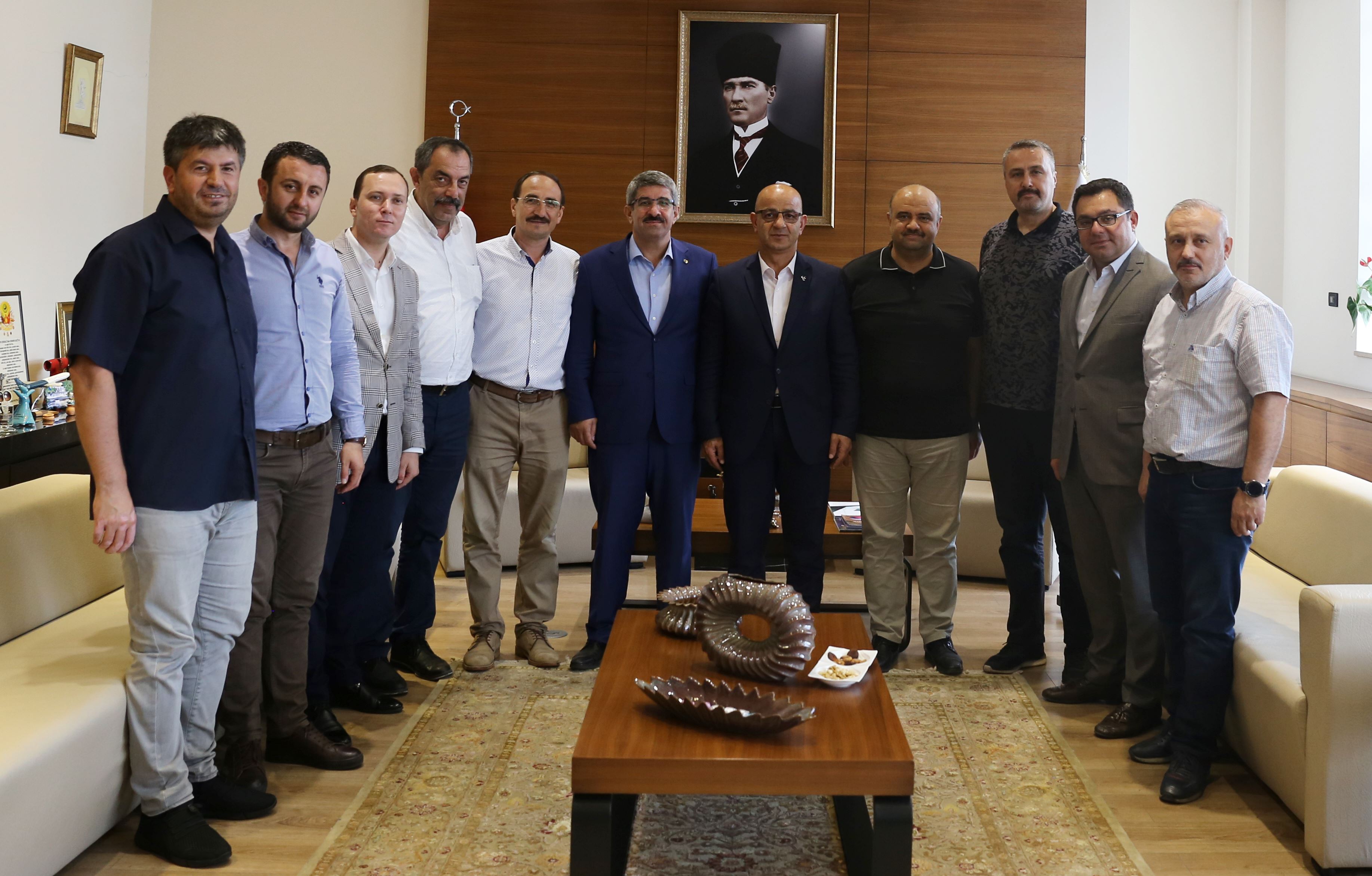SP İl Başkanı Mutlu’dan KOTO’ya iade-i ziyaret