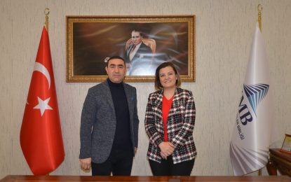 Başkan Hürriyet, Müteahhitler Derneği Başkanı Faruk Mamik’i Ziyaret etti