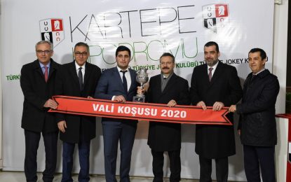 Türkiye Jokey Kulübü Tarafından Düzenlenen Vali Kupası Koşusu Gerçekleştirildi