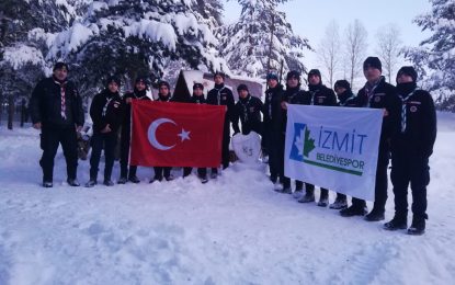İzmit Belediyesporlu İzciler Kış Milli Kampını tamamladı