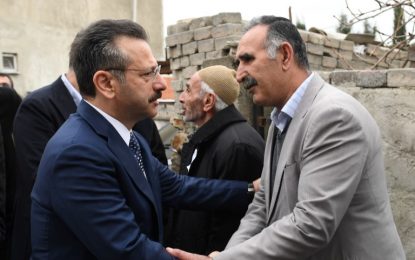 Vali Aksoy, İdlib Şehidi Piyade Astsubay Çavuş Muharem Öğütçü’nün Ailesini ziyaret etti