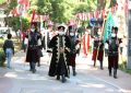 Mehteran takımı İstanbul’un fethi için yürüdü