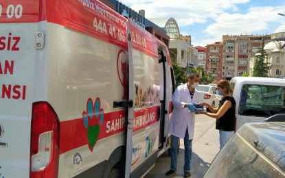 İzmit Belediyesi Hayvan Ambulansı yaralı güvercine kanat oldu