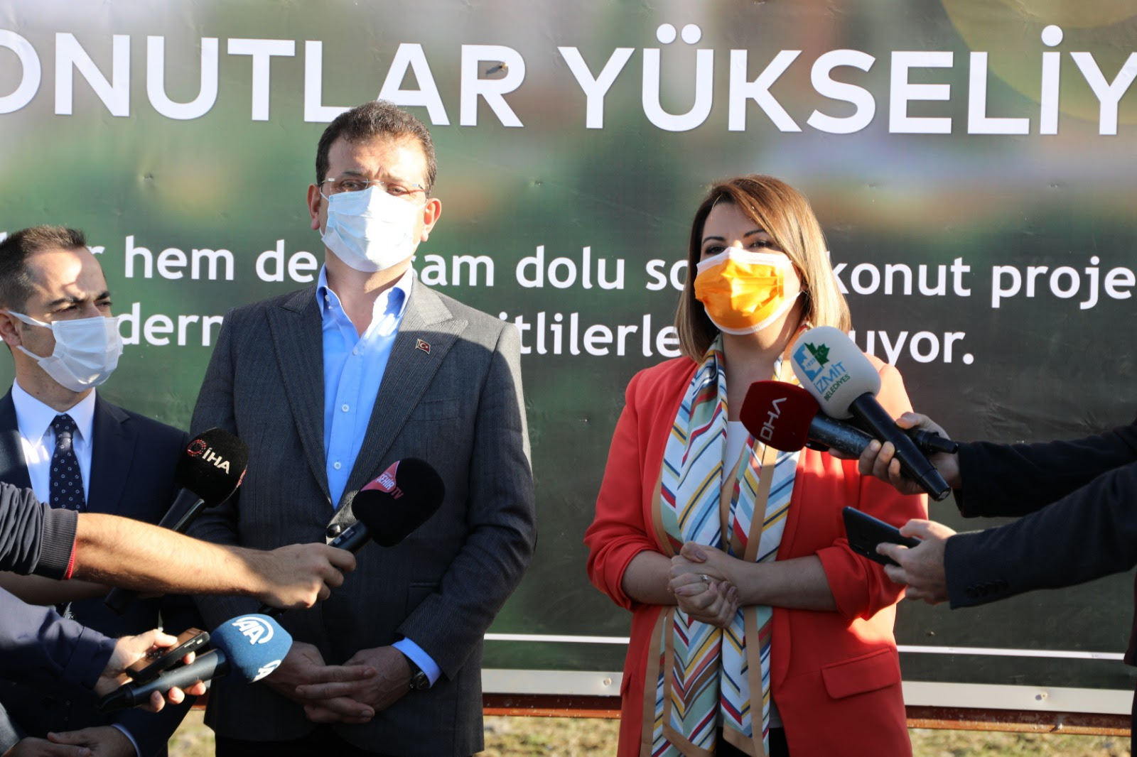 İBB Başkanı İmamoğlu ile Başkan Hürriyet’ten,  İzmit’te depreme dayanıklı konut yatırımı müjdesi