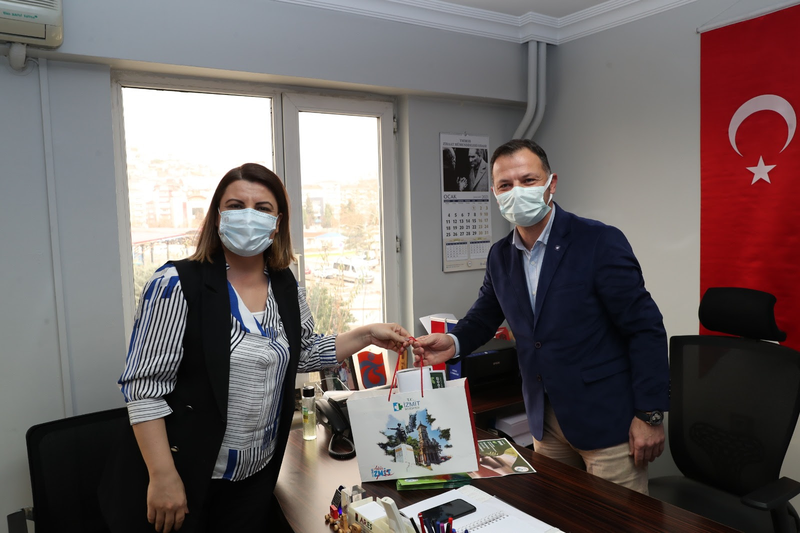 Hürriyet, Ziraat Mühendisleri Odası’na İzmit Çarşısı’nı tanıttı