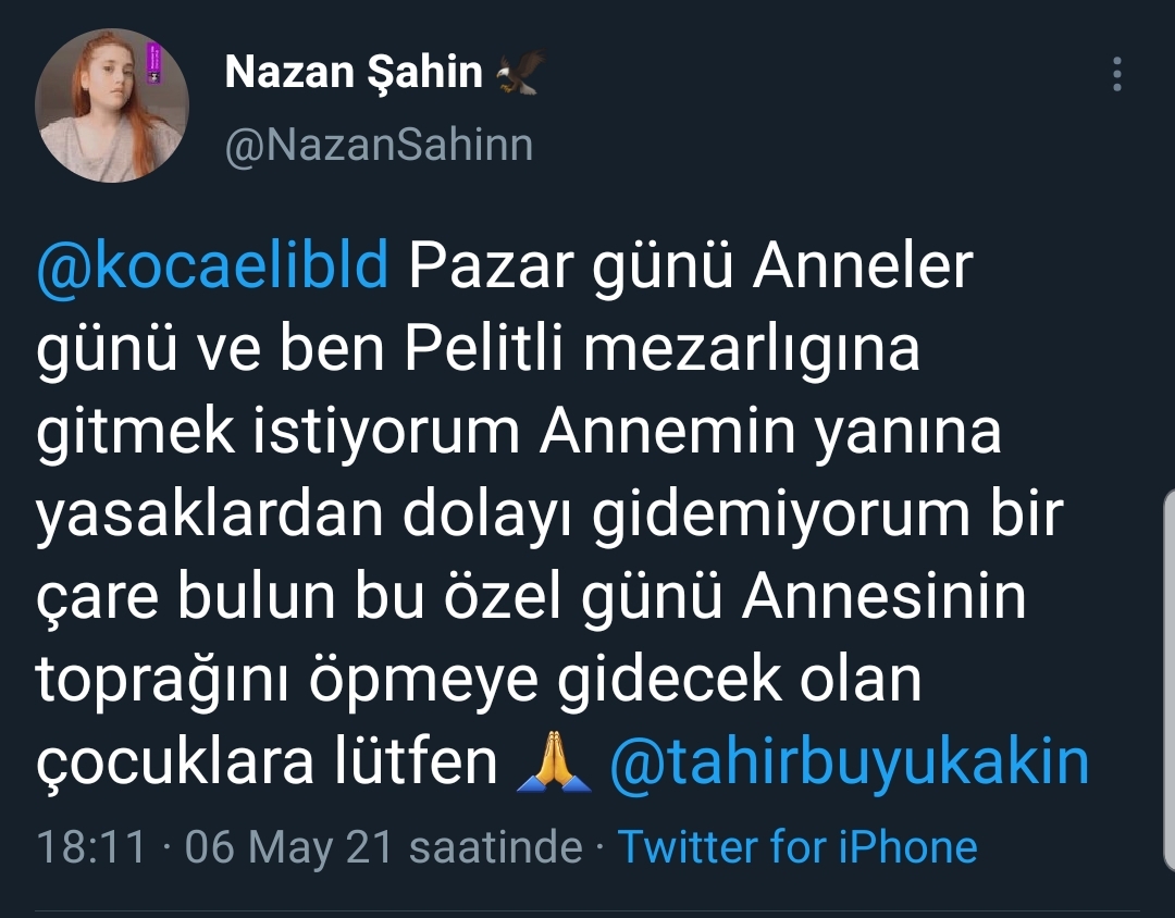 Başkan özel izin çıkardı, annesinin mezarını ziyaret etti