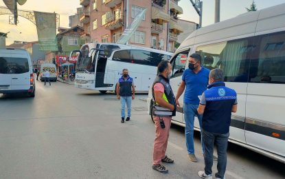 Kocaeli Büyükşehir Belediyesi, “illegal” çalışarak korsan servis faaliyetine yeltenenlere fırsat vermiyor
