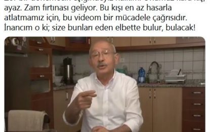 Kılıçdaroğlu’ndan videolu çağrı: Bu videom bir mücadele çağrısıdır