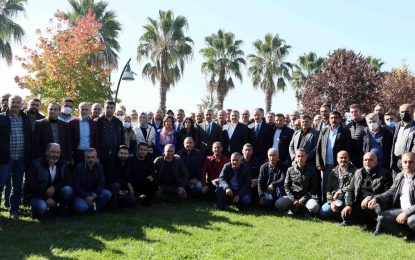 Başkan Büyükakın,  HİZMET-İŞ Kocaeli Şube Başkanlığı’nın her ay düzenlediği Temsilciler Kurulu toplantısına katıldı