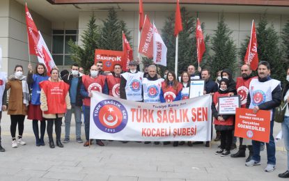 Türk Sağlık Sen Kocaeli Şube Başkanı Ömer Çeker; Sorunlar Belli, Çözümler Nettir