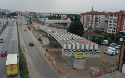 Kuruçeşme Tramvayı’nda 72 kirişin montajı tamamlandı