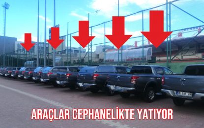 Tutuş’tan bir soru daha: Cephanelik’te İzmit Belediyesi  otoparkında yatan araçlar kimin?
