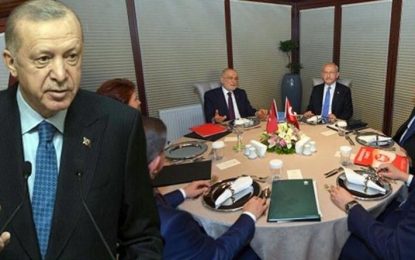 Erdoğan Altılı Masa’yı diline doladı: Üçüncü sınıf sokak tiyatrosu