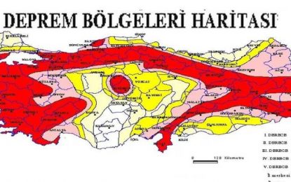 Türkiye’de deprem riski olmayan iller belli oldu. Antalya ilk sıralarda