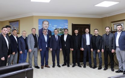 KOTO’dan,  AK Parti’nin Yeni İl Başkanı Talus’a tebrik ziyareti  