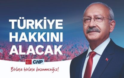 CHP’nin seçim sloganları belli oldu! Birleşme ve hakkını alma vurgusu!