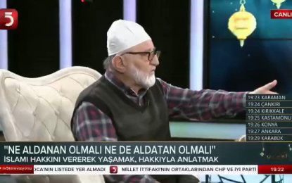 Erdoğan’ın Kur’an hocası İmdat Kaya: Korkuyorlar, zillet yaşıyoruz!