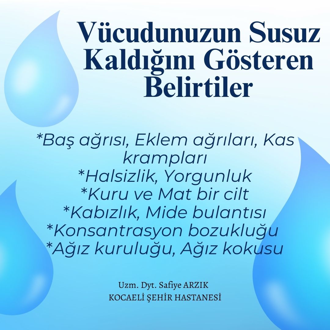 YAZ AYINA GİRDİK! SU TÜKETİMİNE DİKKAT