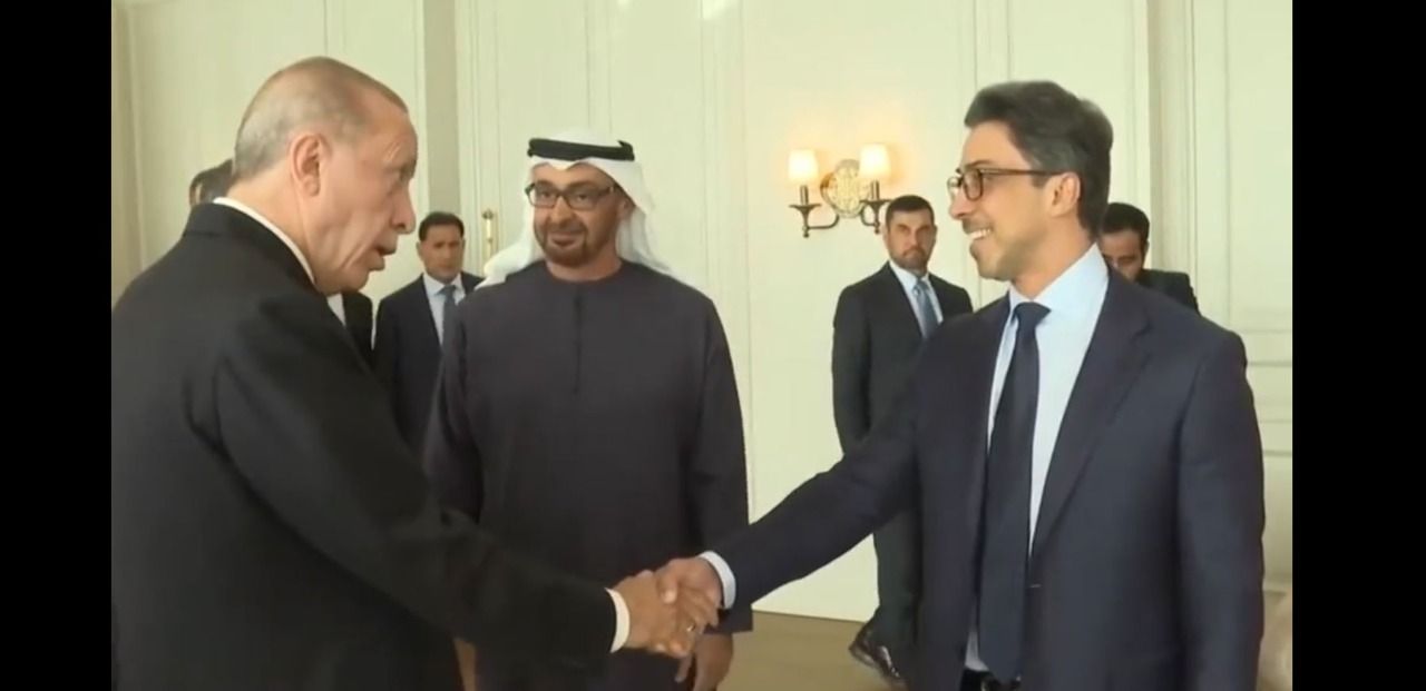Erdoğan, Manchester City’nin başkanıyla tanıştı: “Aaa, maşallah”