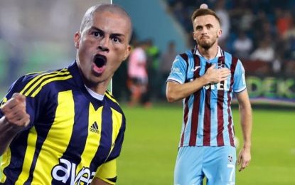 Trabzonspor’da Edin Visca, Alex de Souza’yı geride bıraktı