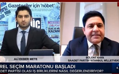 Saadet Partiisi milletvekili Bülent Kaya: Seçmene Milli Görüş Belediyeciliğini seçenek olarak sunacağız