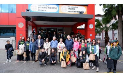 İzmir İl Milli Eğitim Müdürlüğü, Geleceğimizi İklim Değişikliğine Uyumlaştırma Projesinin Faaliyetlerini Sürdürüyor