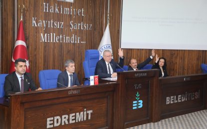 Mehmet Ertaş başkanlığında ilk meclis toplandı