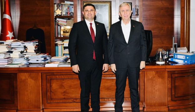 Şereflikoçhisar Belediye Başkanı Mustafa Koçak’tan Mansur Yavaş’a Ziyaret