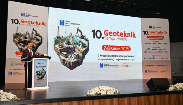 Geoteknik Sempozyumu’nun 10.’su Vali Aktaş’ın Katılımlarıyla Gerçekleştirildi
