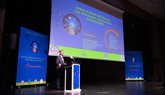 Vali Aktaş, Sanal Kumar Bağımlılığı ile Mücadele Çalıştayı’na Katıldı