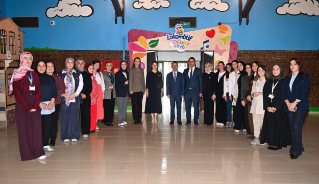 Vali Aktaş, Kocaeli Büyükşehir Belediyesi Anne Şehir Merkezi Lotus ve Lokomotif Çocuk  Köyü’nü Ziyaret Etti