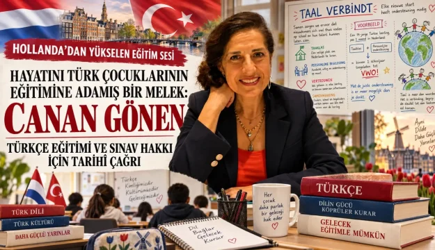 HAYATINI TÜRK ÇOCUKLARININ EĞİTİMİNE ADAMIŞ BİR MELEK: CANAN GÖNENÇAY